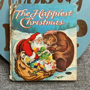 ☘️2/$10☘️The Happiest Christmas, hardcover, 1955